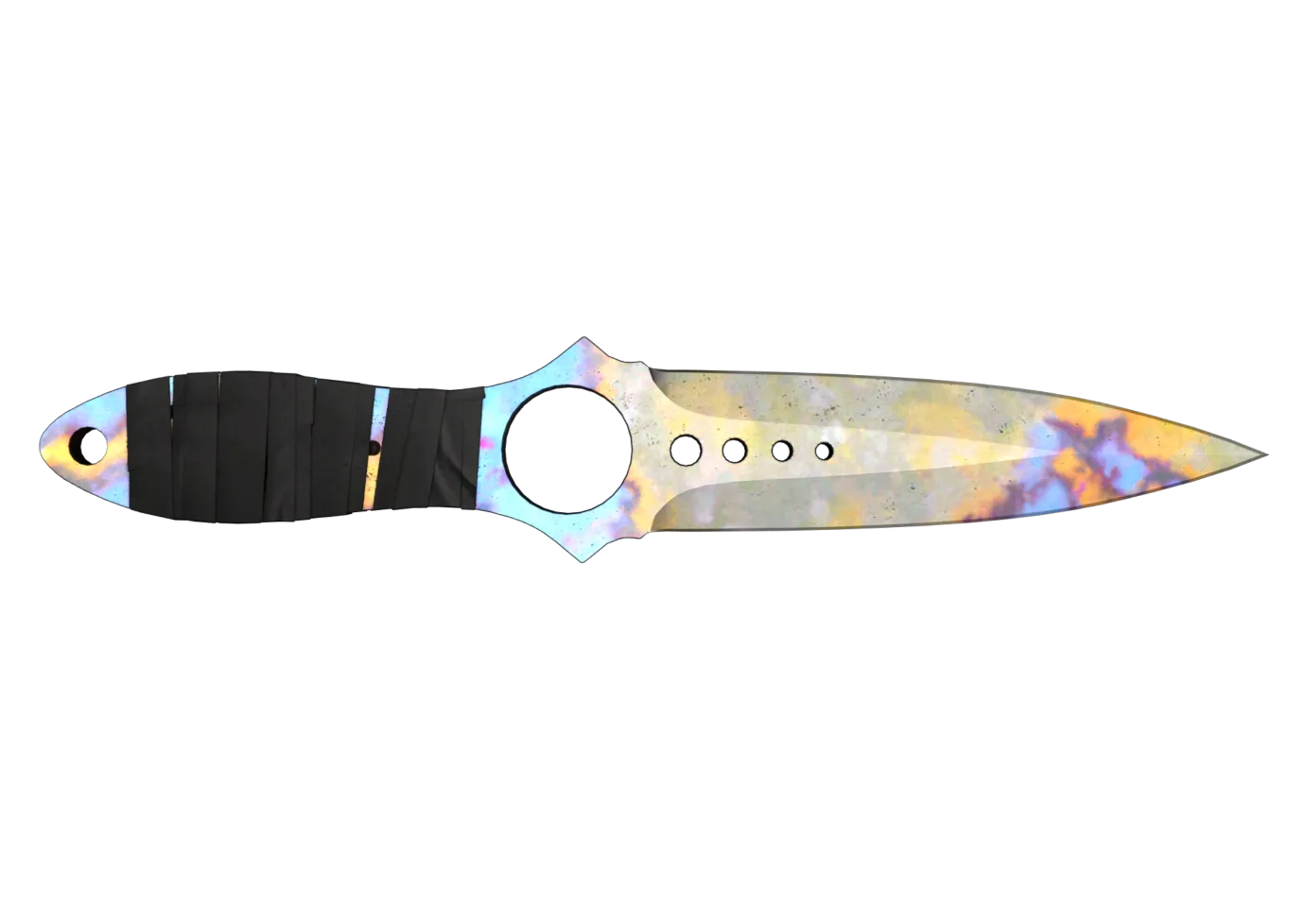 Skeleton Knife Case Hardened CS2 skin