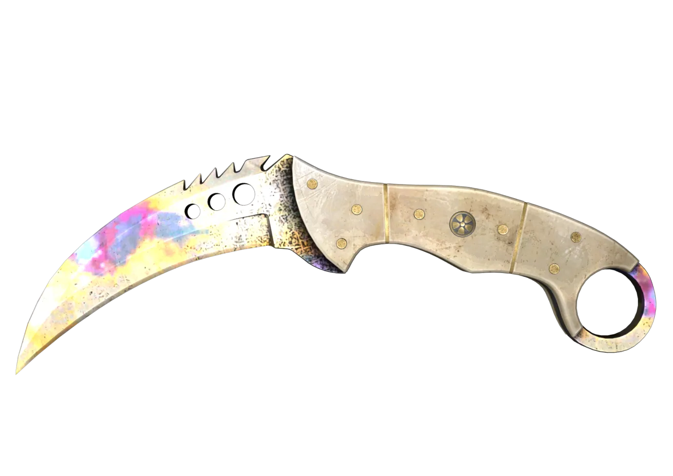 Talon Knife Case Hardened CS2 skin