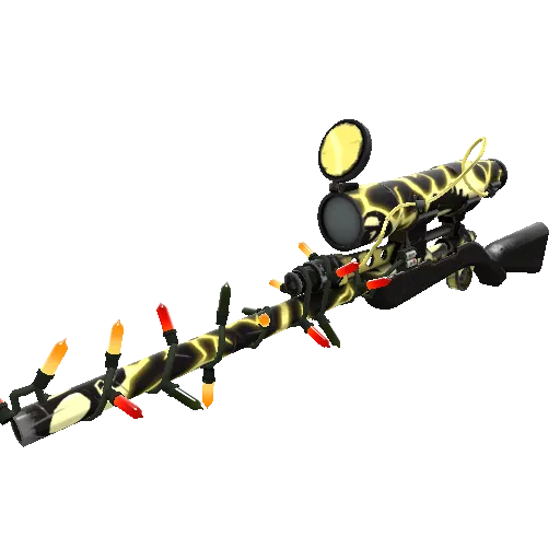 Festivized Electroshocked Sniper Rifle (Field-Tested) item image optimized