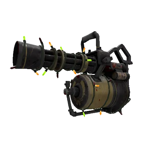Festivized Specialized Killstreak Top Shelf Minigun (Battle Scarred) item image optimized