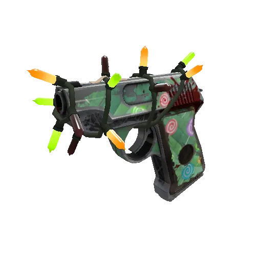 Strange Festivized Brain Candy Pistol (Battle Scarred) item image optimized