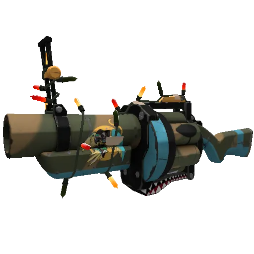 Strange Festivized Warhawk Grenade Launcher (Minimal Wear) item image optimized